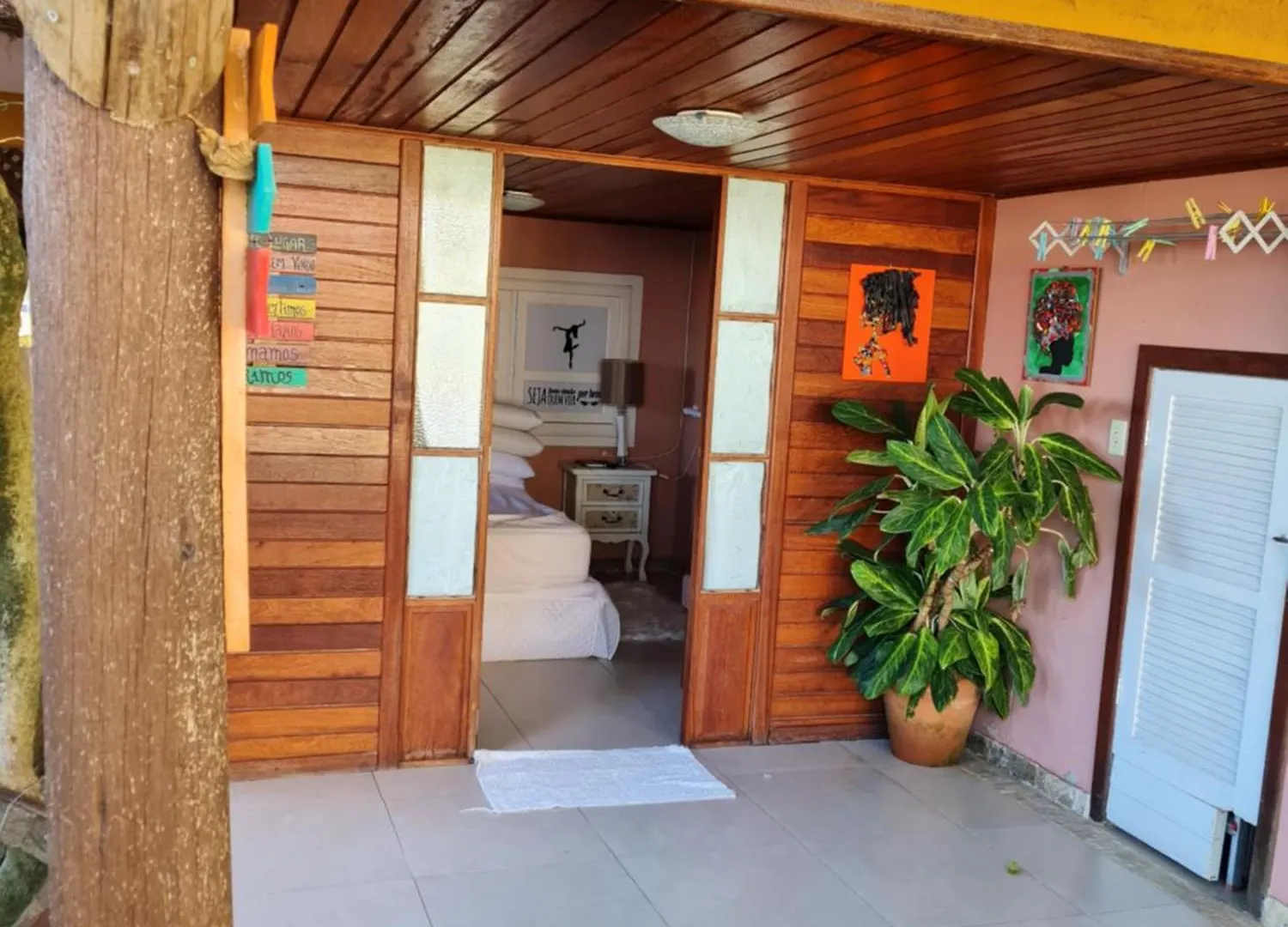 Casa Da Rosa Hospedagem Em Florianópolis Quarto em Acomodações Particulares